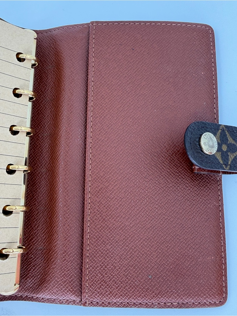 Louis Vuitton Brown Monogram Agenda PM in Excellent Condition w/Entrupy COA!🤎 - Picture 5 of 13